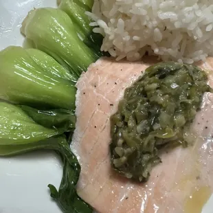 Poached Norwegian Salmon