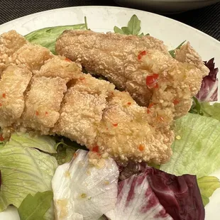 Spicy Thai Fried Branzino