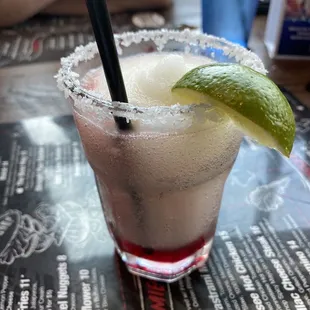 Happy Hour Blueberry margarita