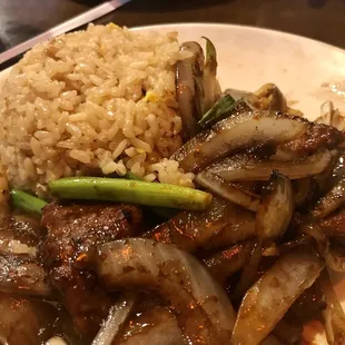 The Mongolian Beef was delicious !!!