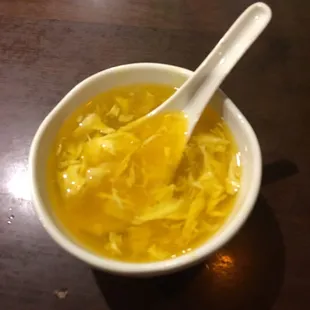 Egg Drop Soup that came with lunch special. Good but more eggy than I'm used to.