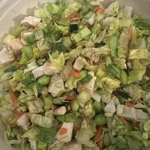 Asian chicken salad
