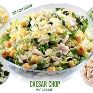 the ingredients of a salad