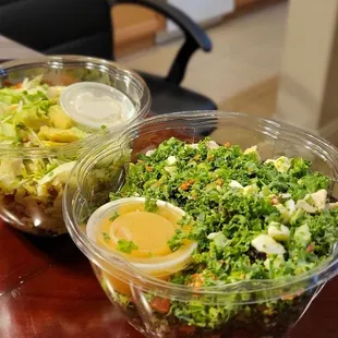Kale Chop and Cobb Chop