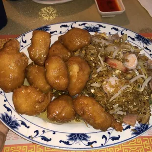 78. Honey Chicken Lunch