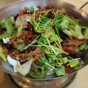 Spicy intestine