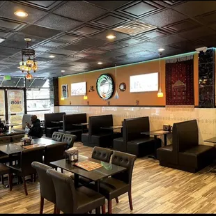 Inside view of the restaurant