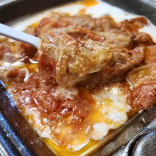 Borani Banjan: Grill eggplant w/yogurt and some. My fave!