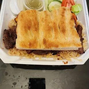steak, food