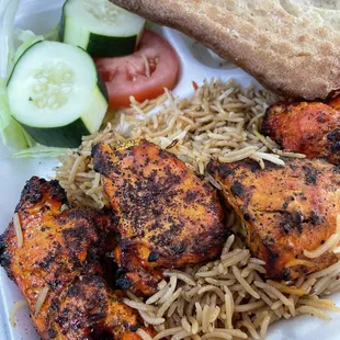 Chicken Kabob Plate