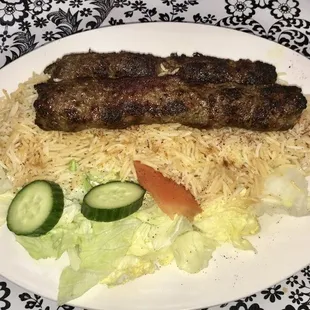 Shami Kabob Plate