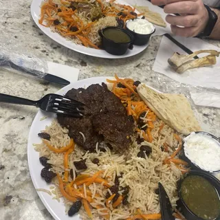 Lamb Shank with Qubuli