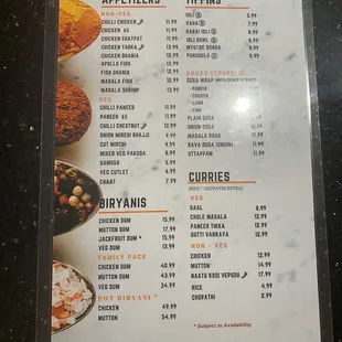 Menu pic 1 of 2