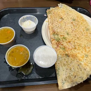 Rava Onion Dosa