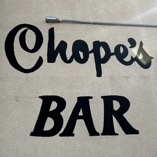 Chope's Bar