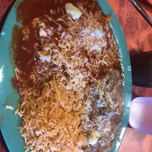 Enchilada Plate
