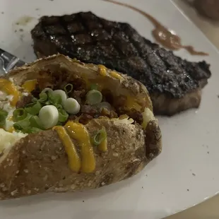 Strip steak