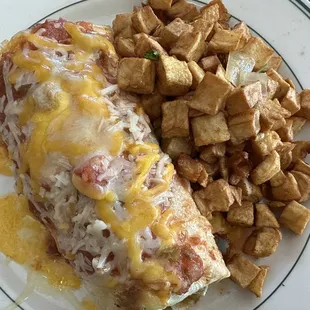Prime Rib Breakfast Burrito