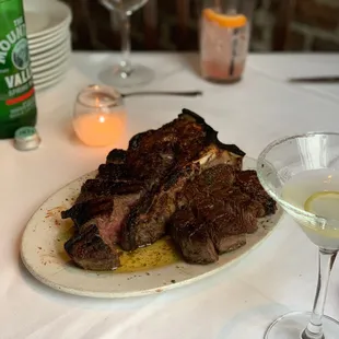 40 ounce porterhouse! Best on the entire menu