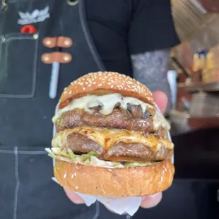 This is there Umami Bomb with added pattie.