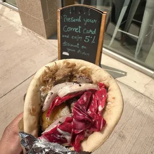 Gyro sandwich