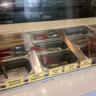 Slim pickings for sides when they aren't serving what they advertise.