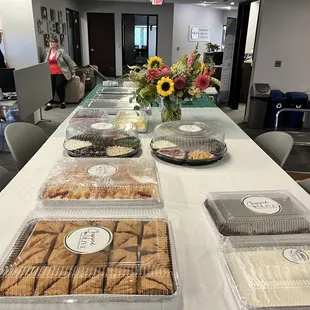 Catering available for large or small parties. You can order online.or call 248-924-3009 for pricing
