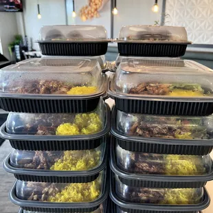 Individual box lunches, available order online. Or give us a call.