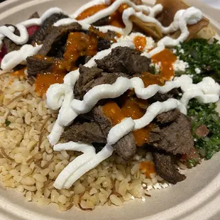 Beef Bulgur Bowl