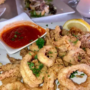 Tender calamari