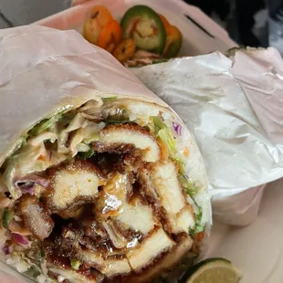 Chicken Katsu Burrito