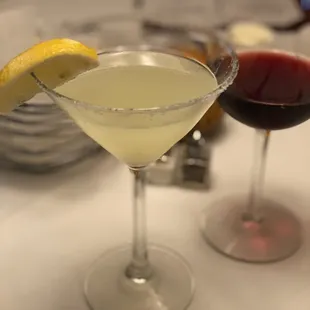 Lemon drop Martini
