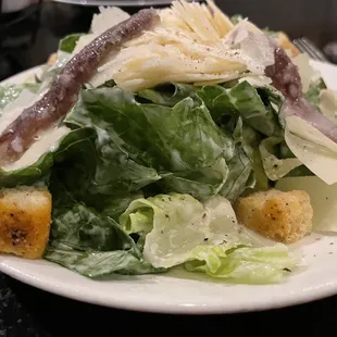 Caesar Salad with anchovies