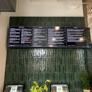 They do have a section where you can just order yourself and get it to go. Everything's very convenient. This is a nice little spot.