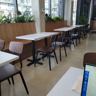 Tables with outlets
