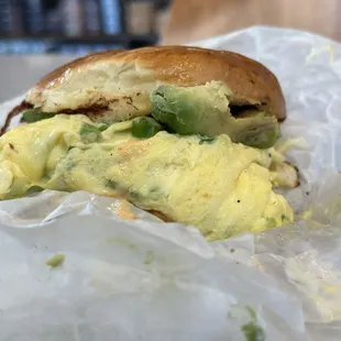 Spicy Crab Bun with Avocado