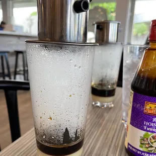 Iced coffee