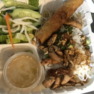 Lemongrass Chicken and Spring Roll