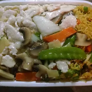 My delicious Moo Goo Gai Pan.