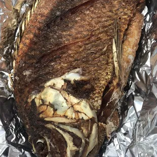 Fried tilapia 9/10