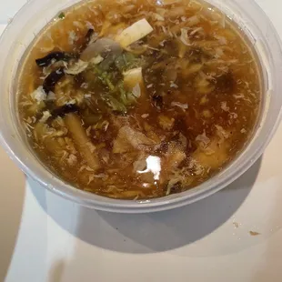 Hot and Hot &amp; Sour Soup