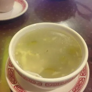 Wonton soup is heaven when you have a cold. It's not just wonton but is very thick with vegetables.