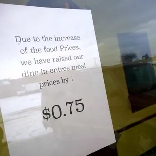 When you can't afford new menu next best option,,, this be Ghetto shame on you