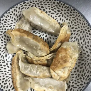 Fried potstickers