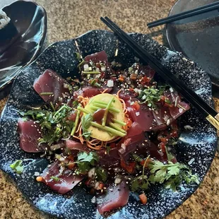 food, sushi and sashimi