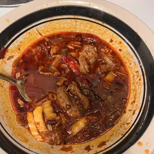 Hot Chili Oil Beef
