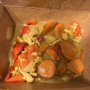 Yellow Curry Chicken