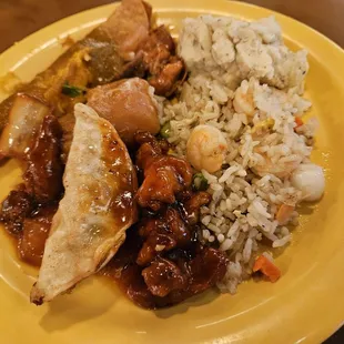 Dad&apos;s plate
