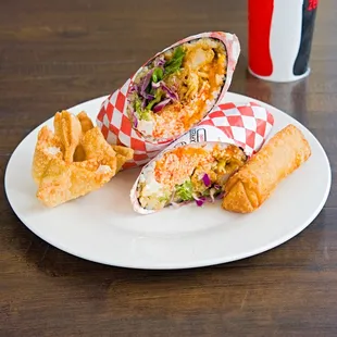Green Crabzilla Sushi Burrito