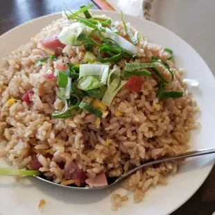 Part of Mandarin Dinner: Pork Fried Rice